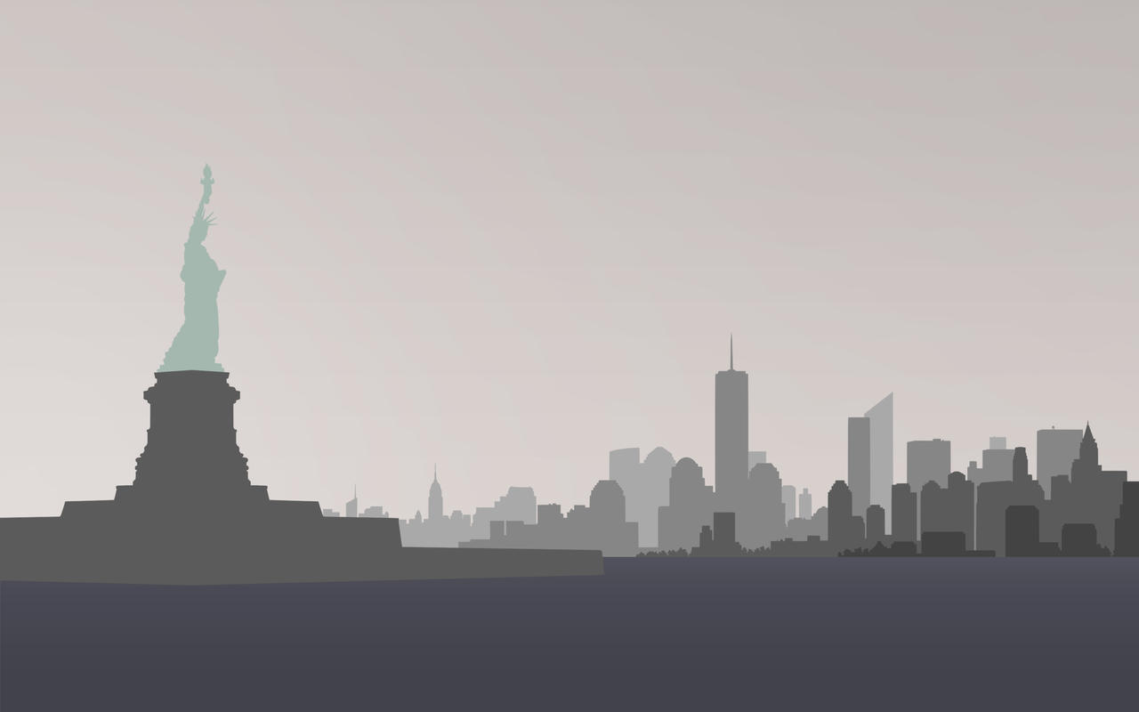 New York Minimalist Wallpapers