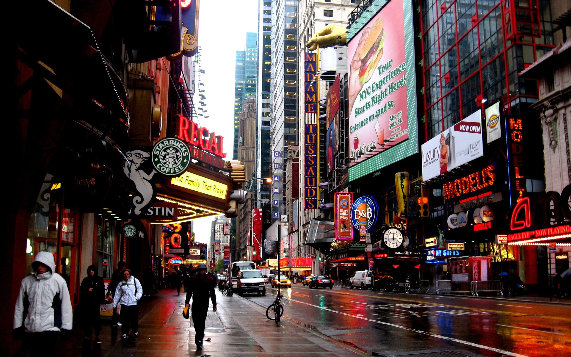 New York Rainy Wallpapers