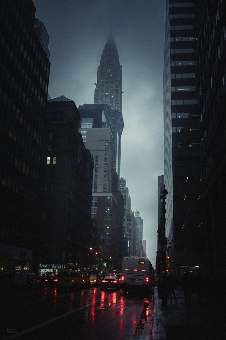 New York Rainy Wallpapers