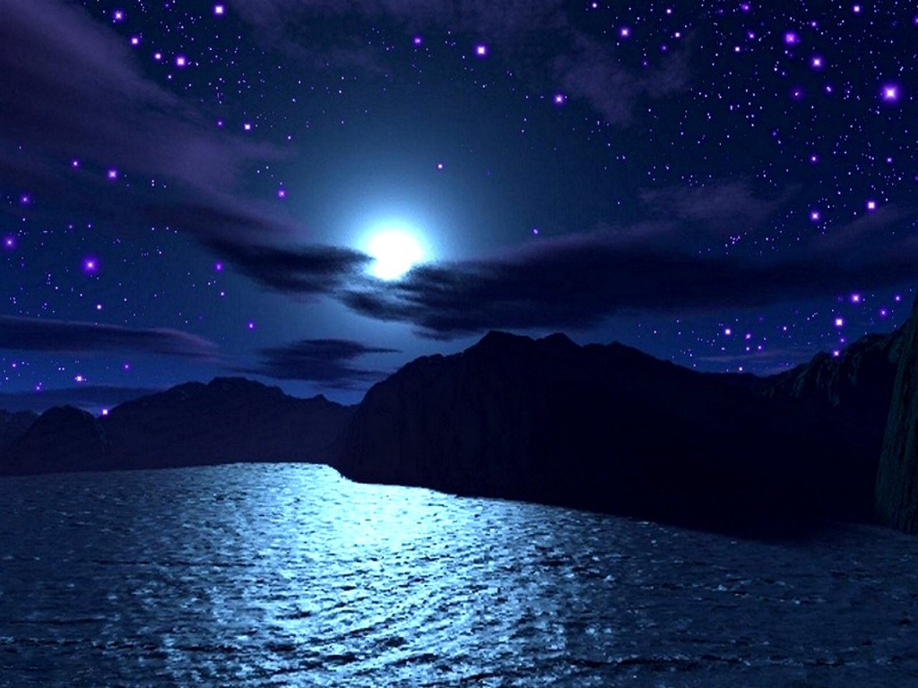 Night Sky Ocean Wallpapers