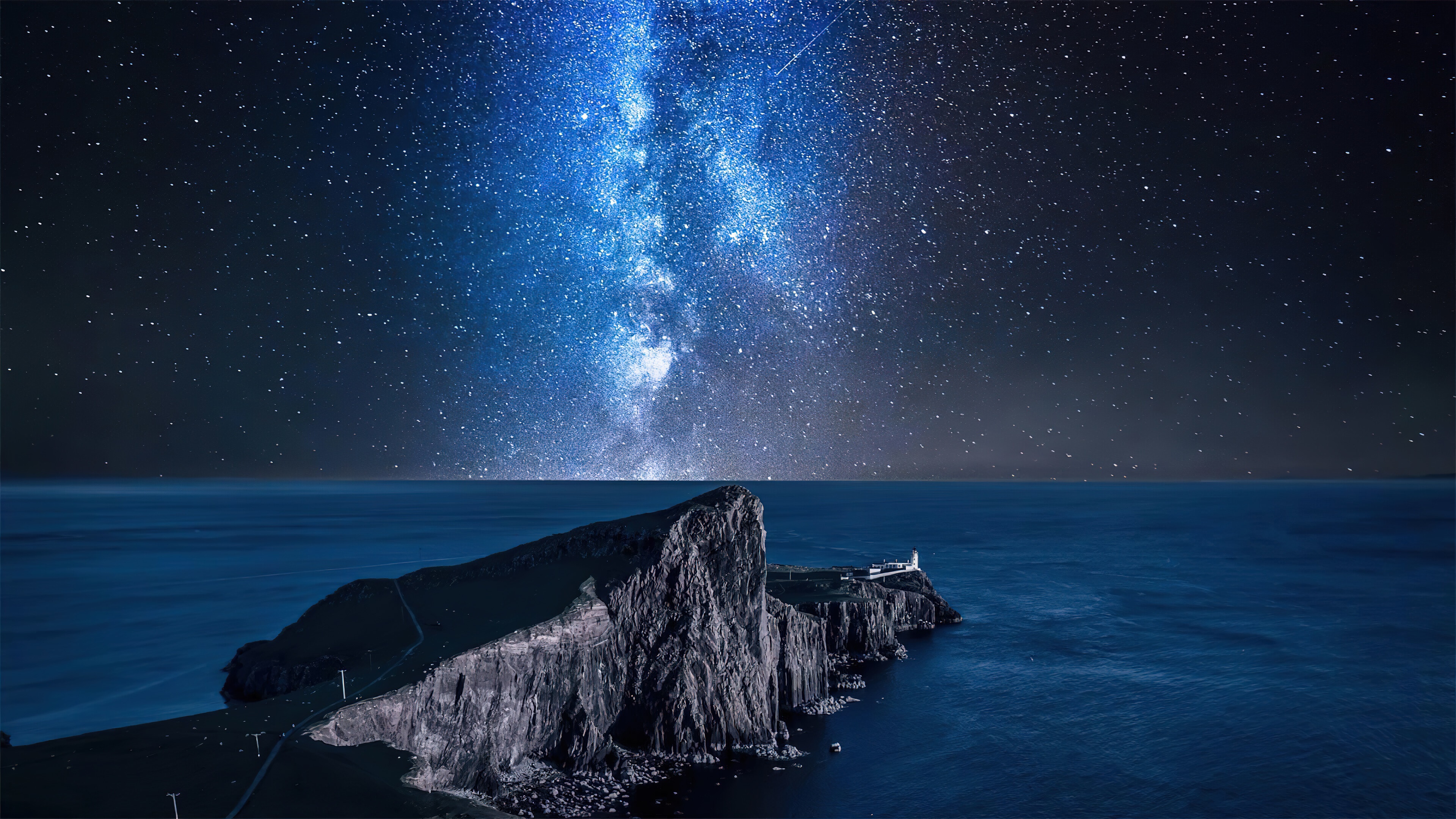 Night Sky Ocean Wallpapers