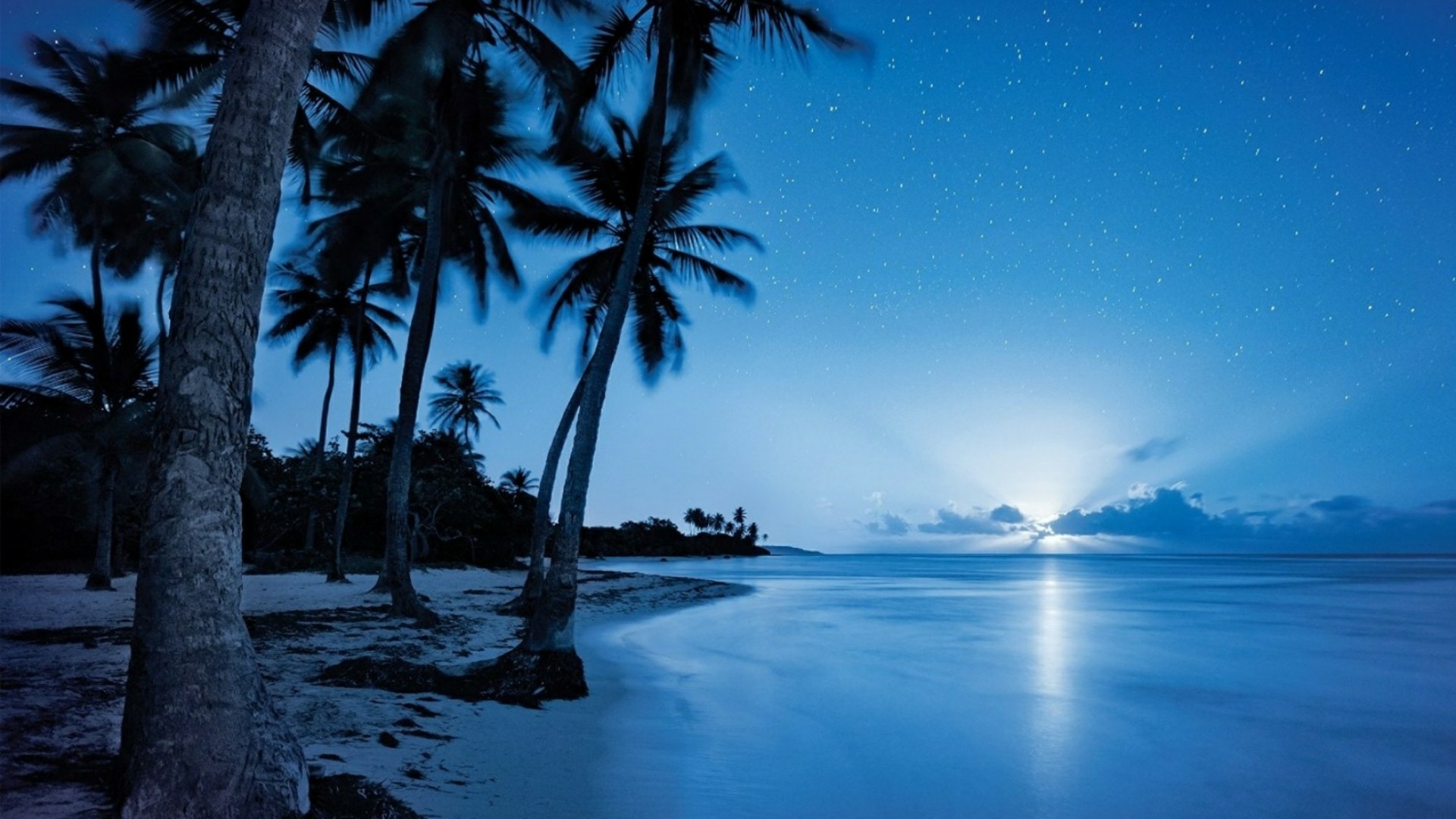 Night Sky Ocean Wallpapers