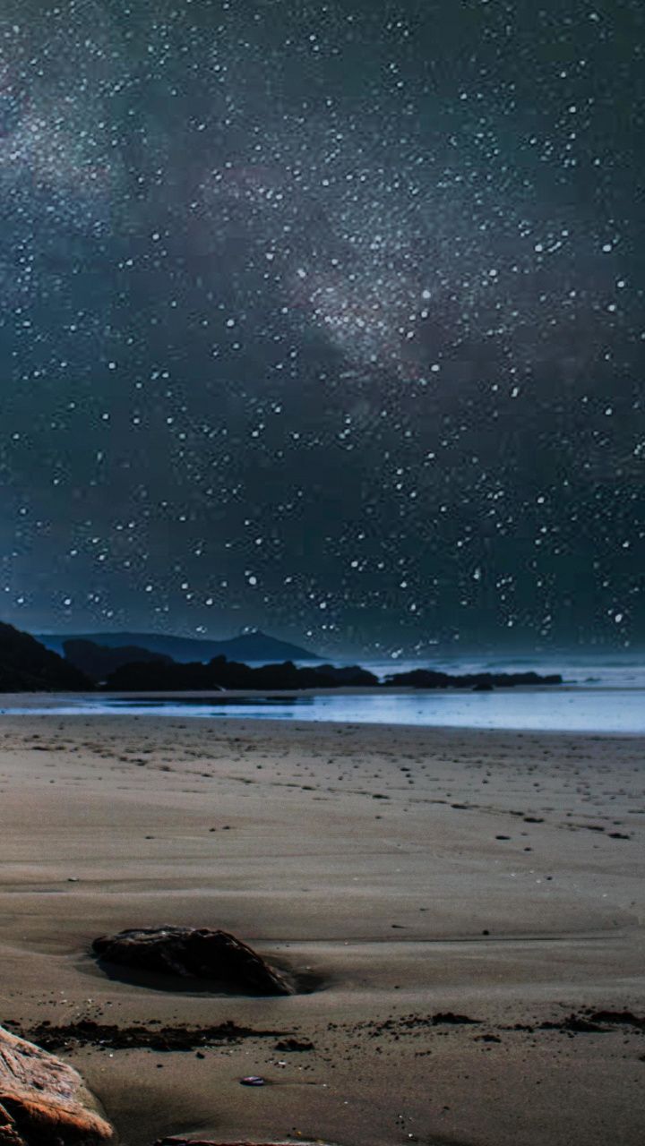 Night Sky Ocean Wallpapers