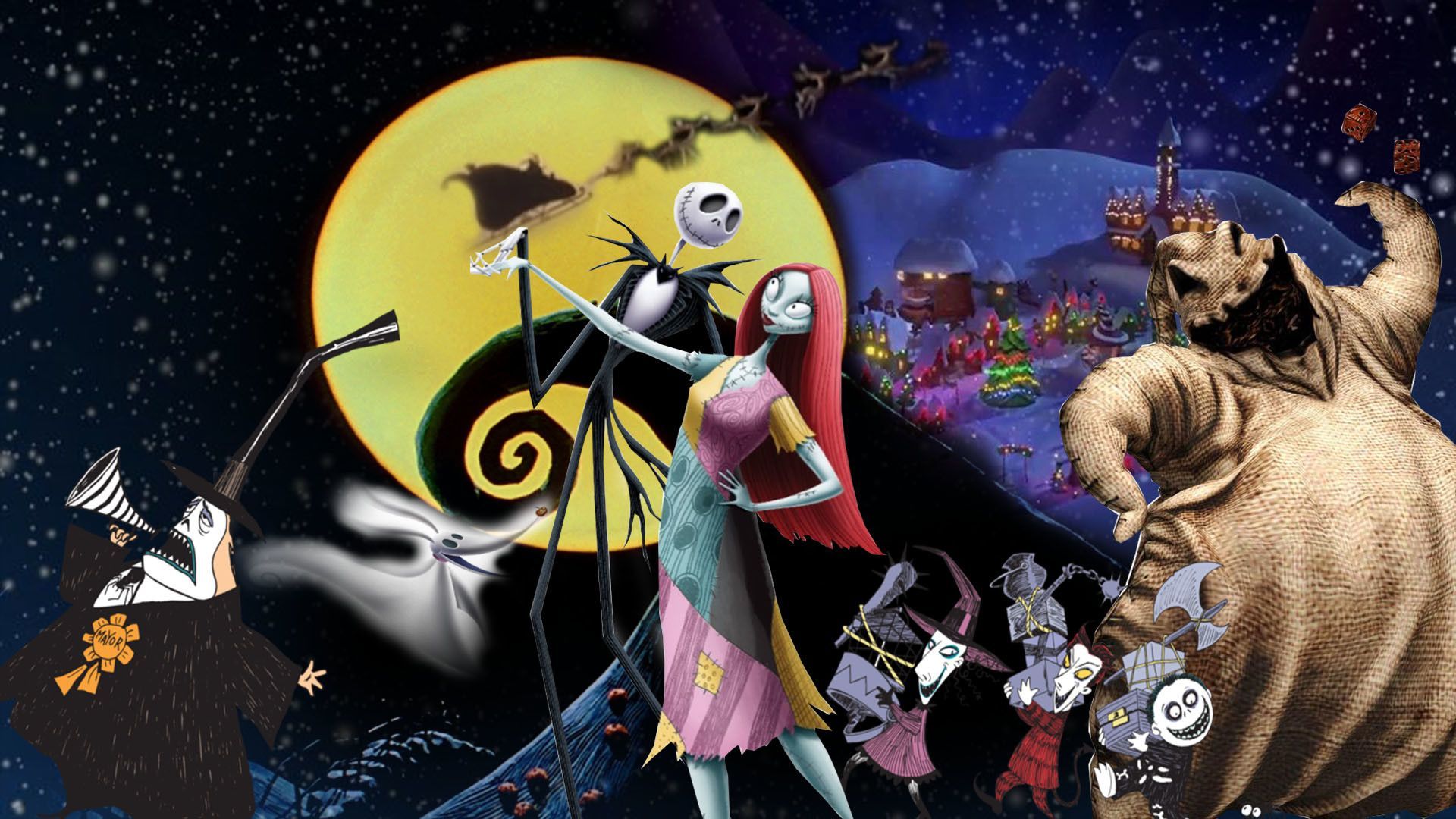 Nightmare Before Christmas Live Wallpapers