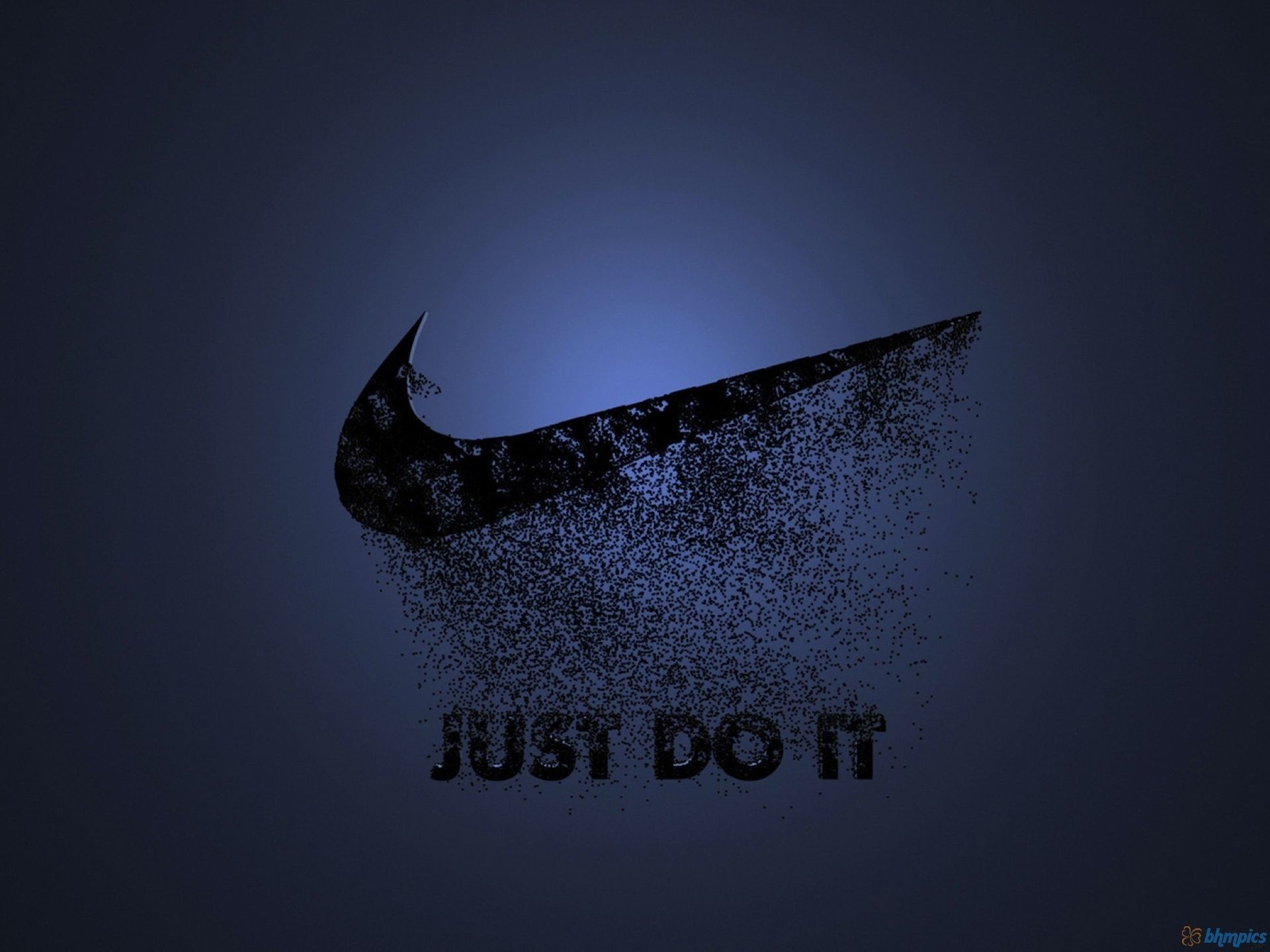 Nike Swoosh Blue Wallpapers