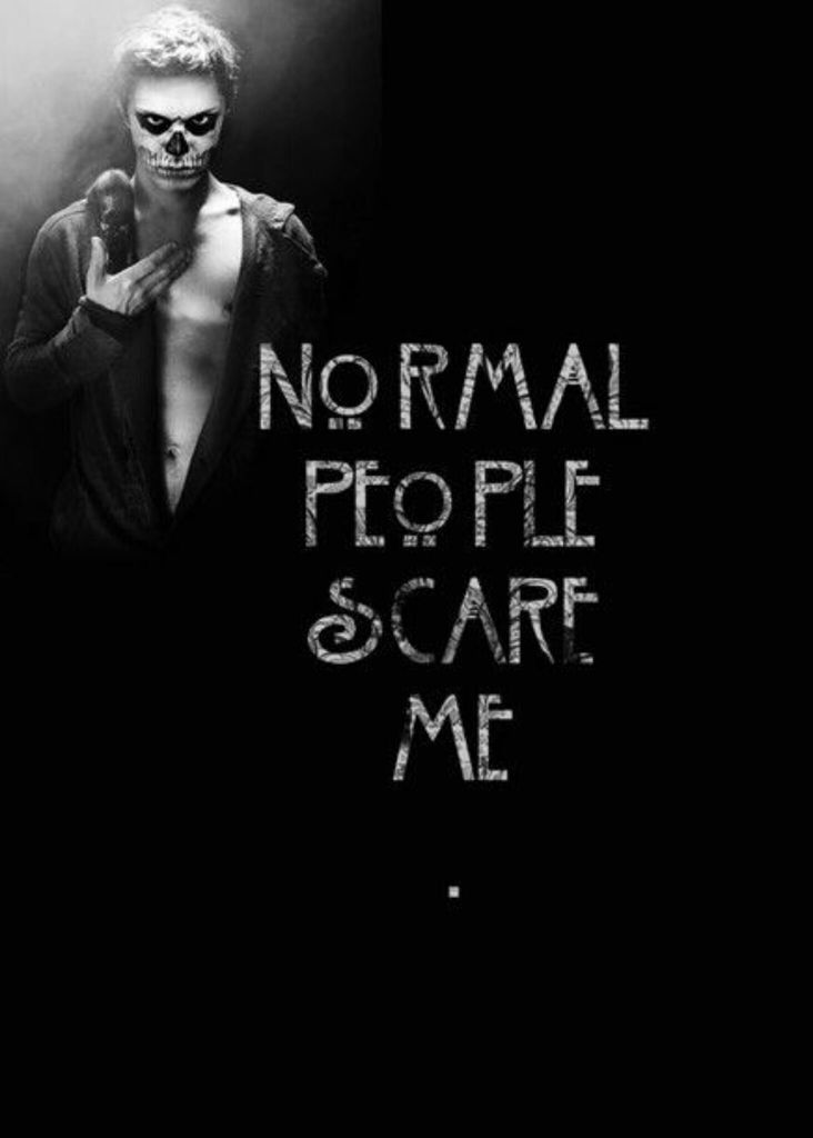 Normal People Scare Me Wallpapers