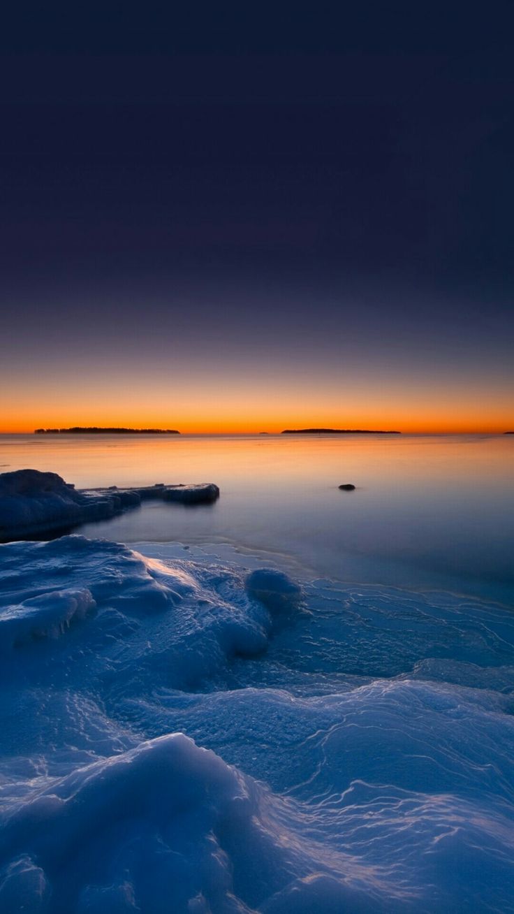 North Pole Sunset Wallpapers