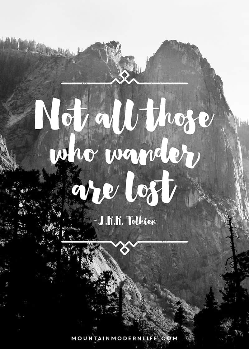 Not All Who Wander Are Lost Wallpapers