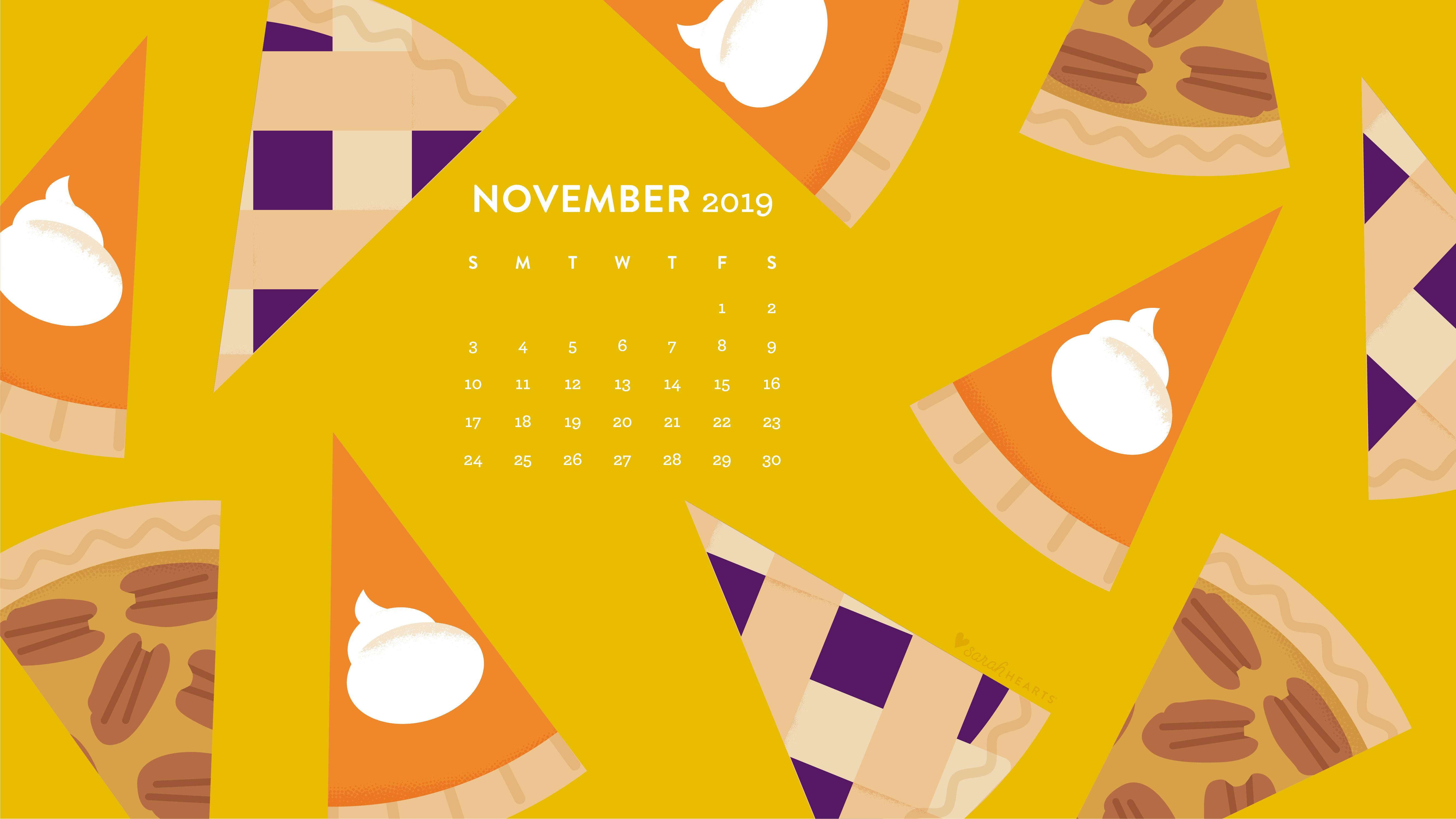 November 2019 Desktop Wallpapers