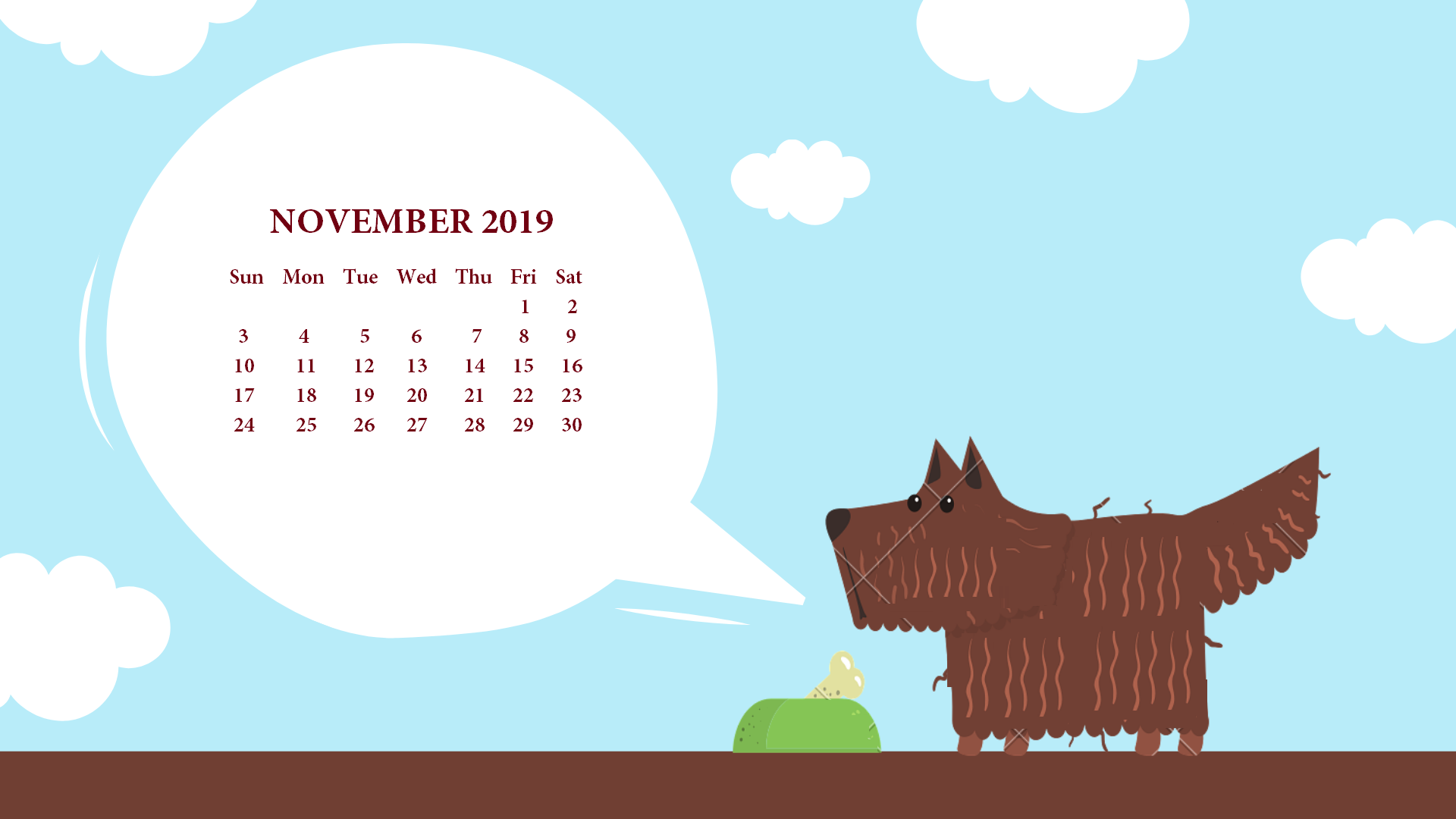 November 2019 Desktop Wallpapers
