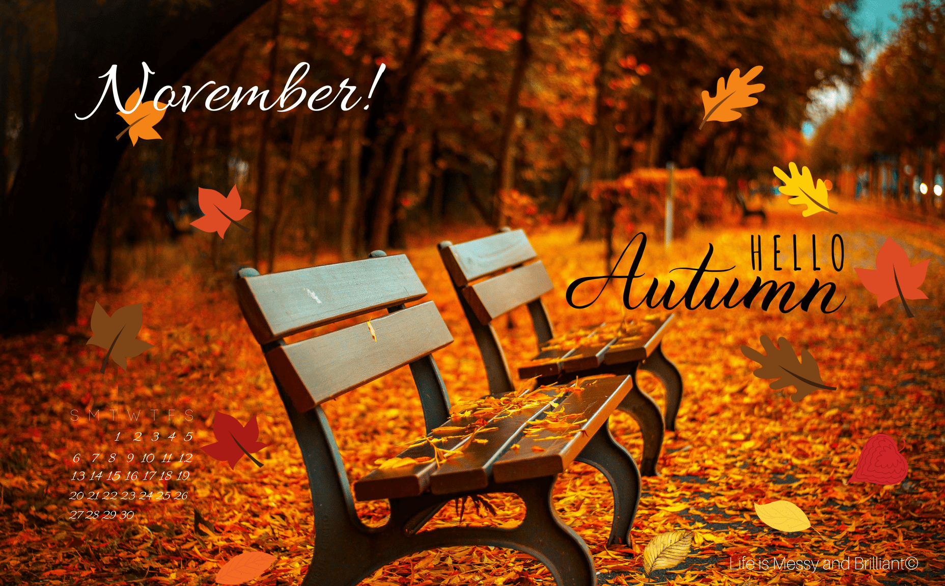 November Fall Images Wallpapers