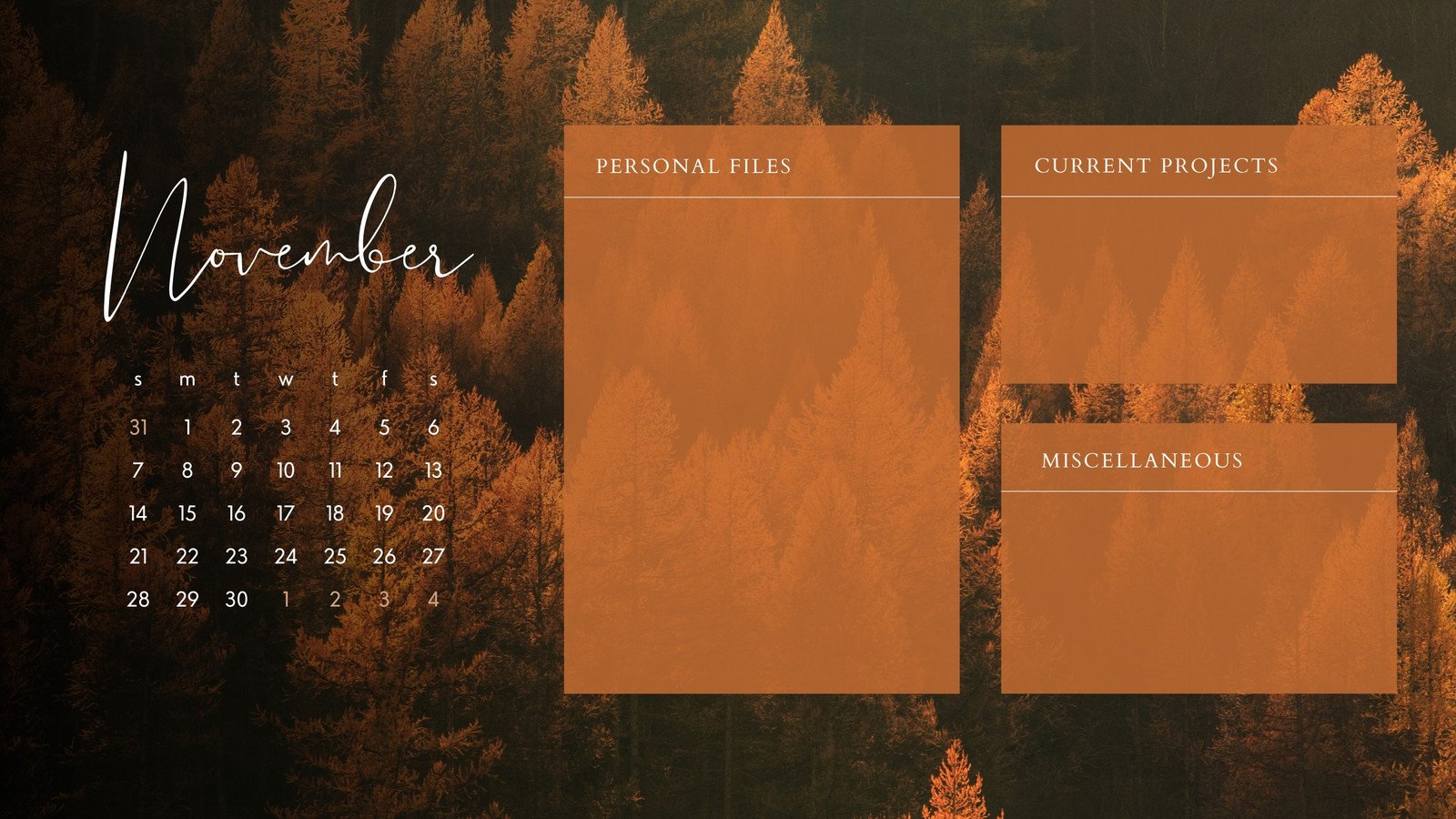 November Fall Images Wallpapers