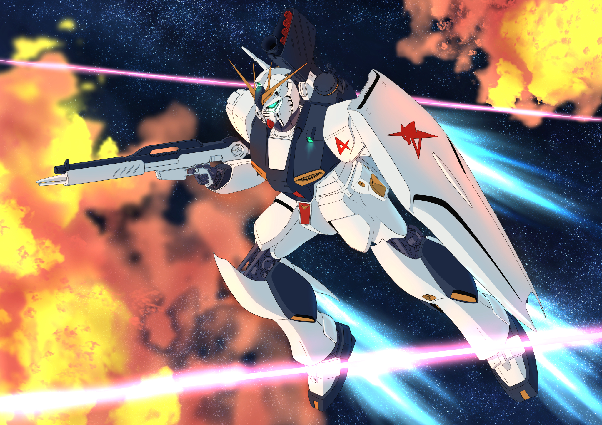 Nu Gundam Wallpapers