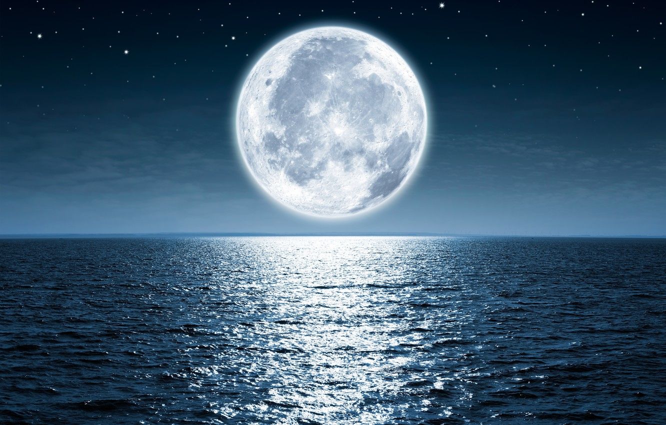 Ocean Moon Wallpapers