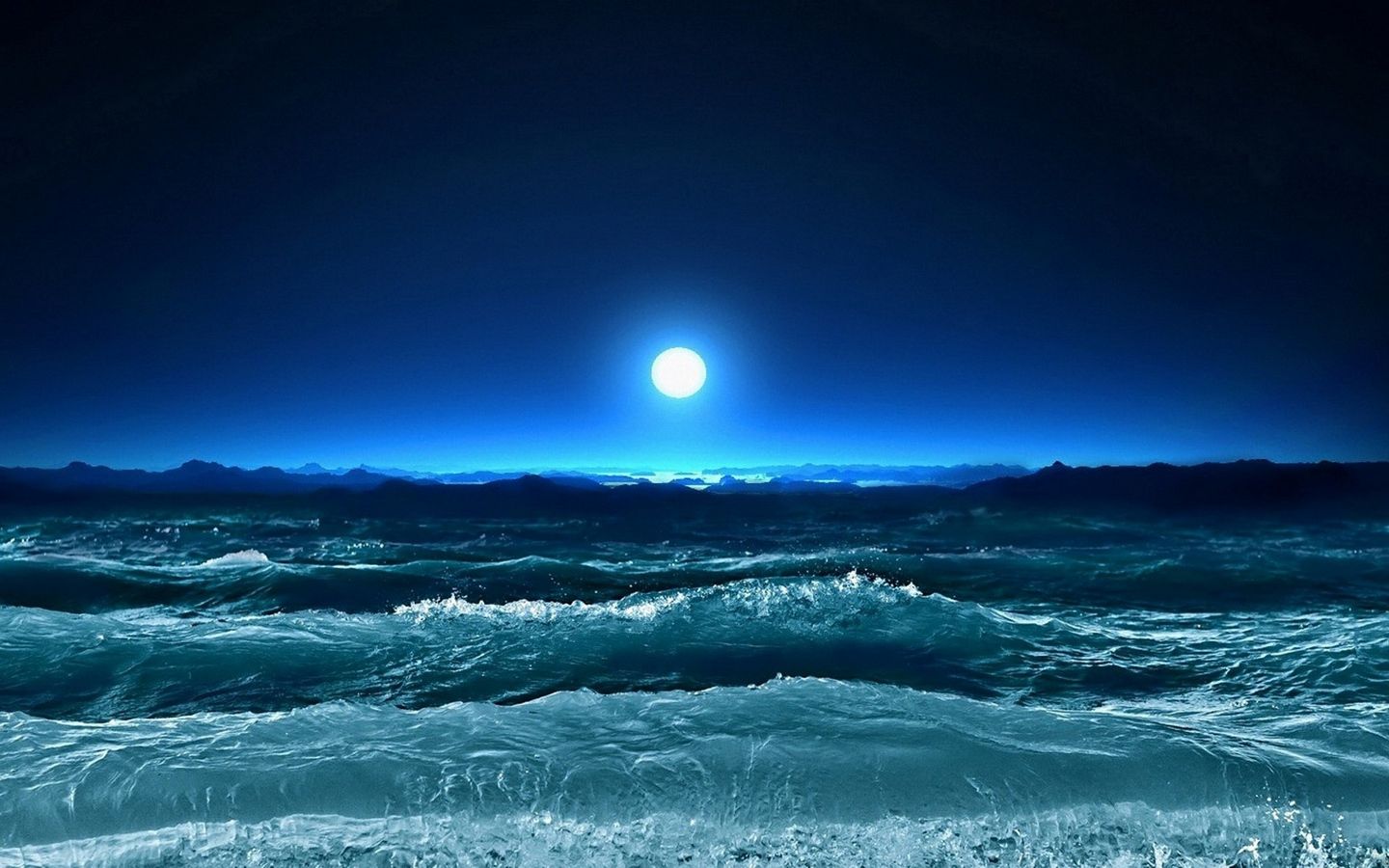 Ocean Moon Wallpapers