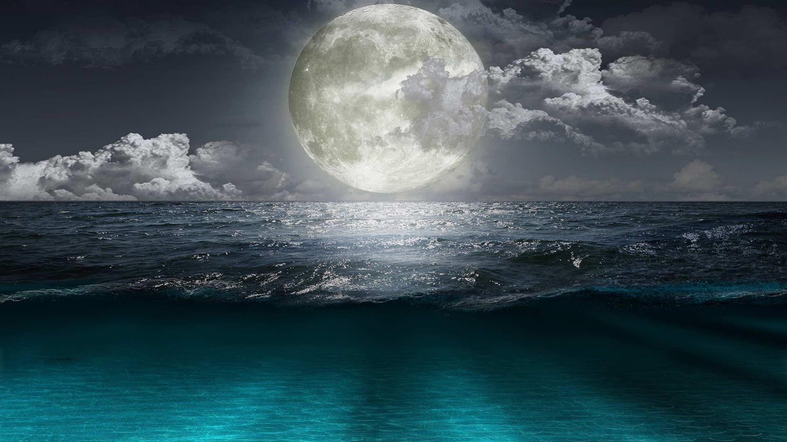 Ocean Moon Wallpapers