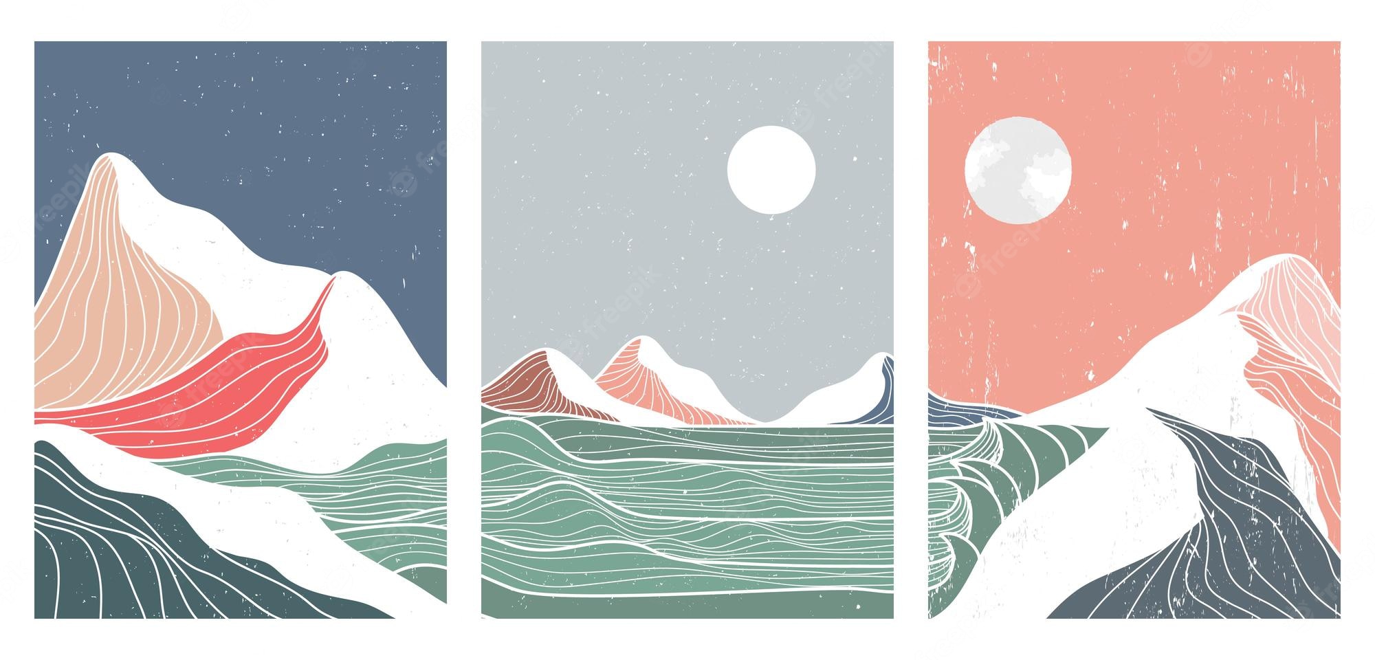 Ocean Mountains Wallpapers