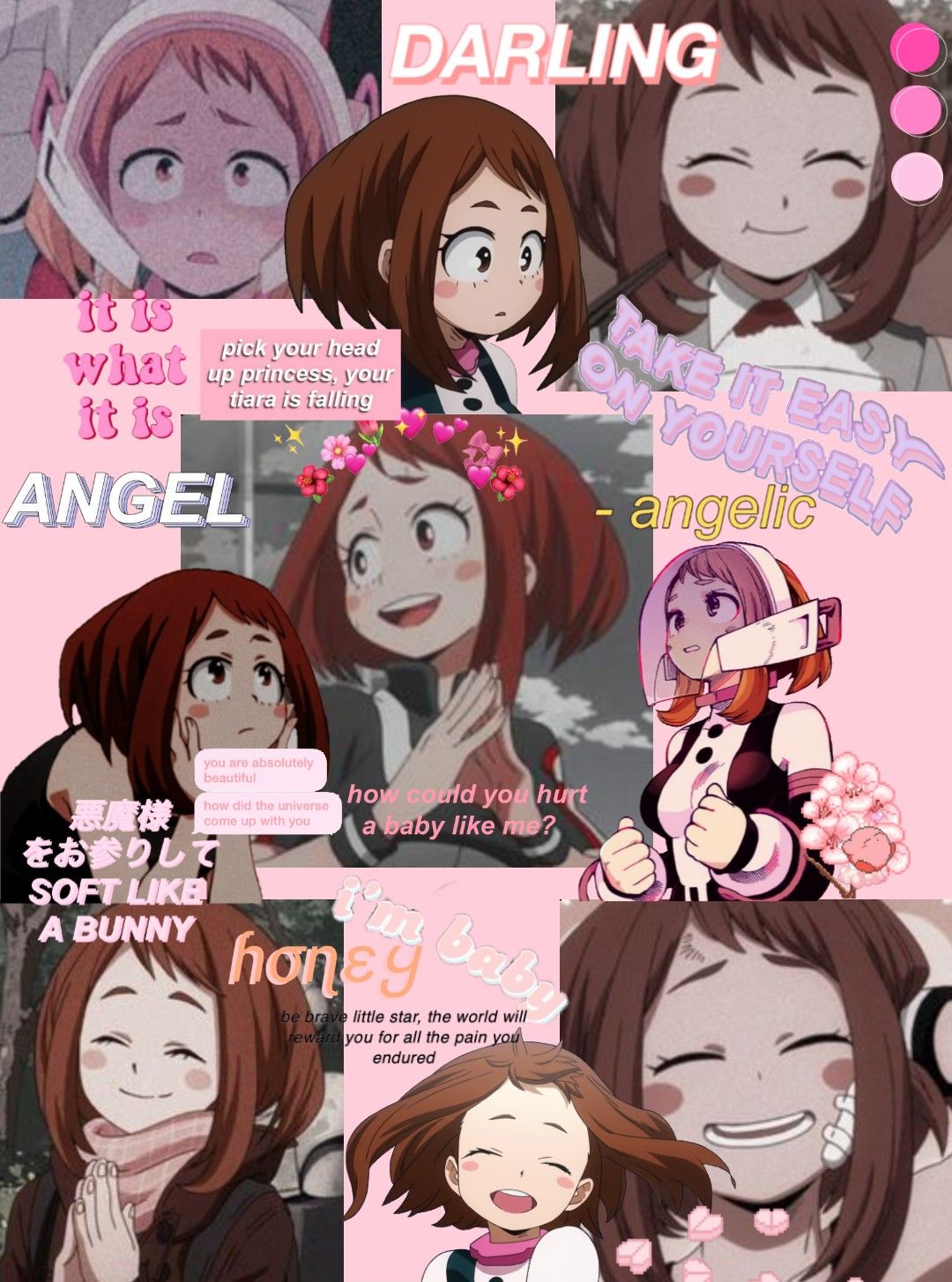 Ochako Uraraka Aesthetic Wallpapers