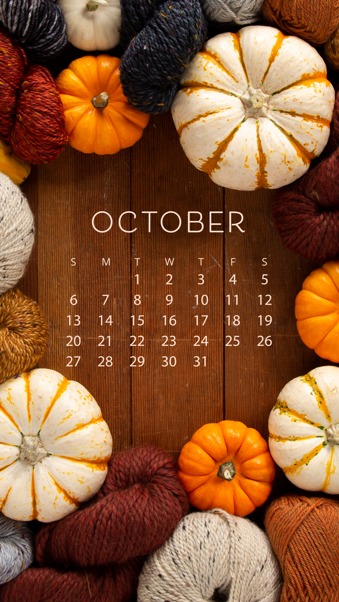 October 2019 Calendar Wallpapers