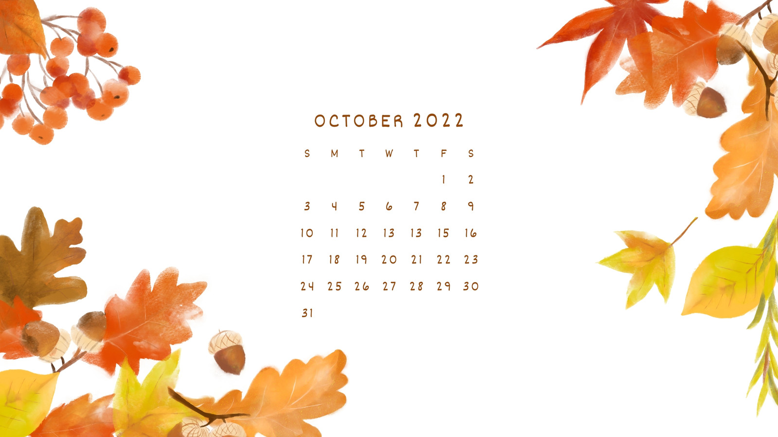 October Hd Wallpapers