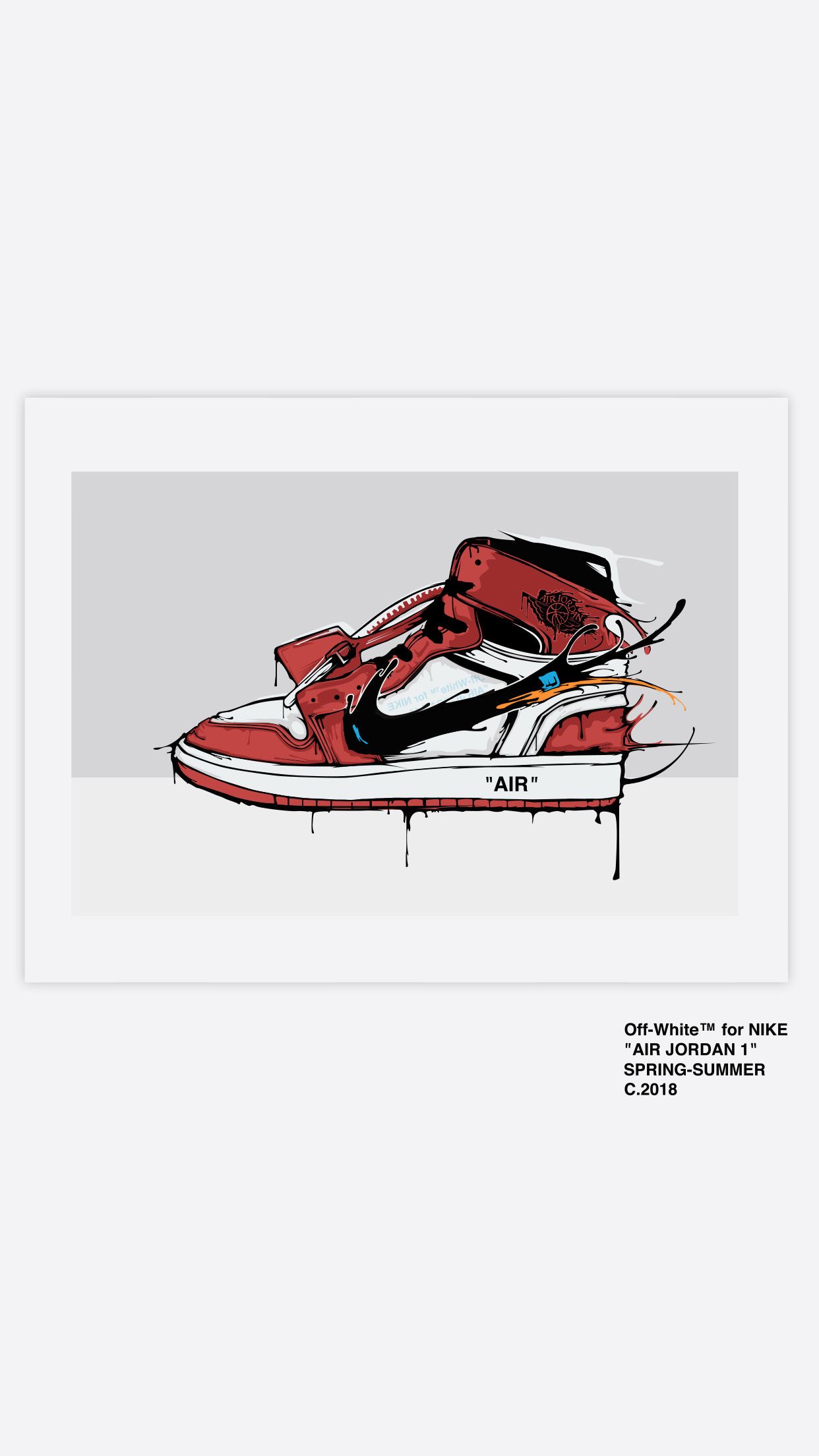 Off White Jordan 1 Unc Wallpapers