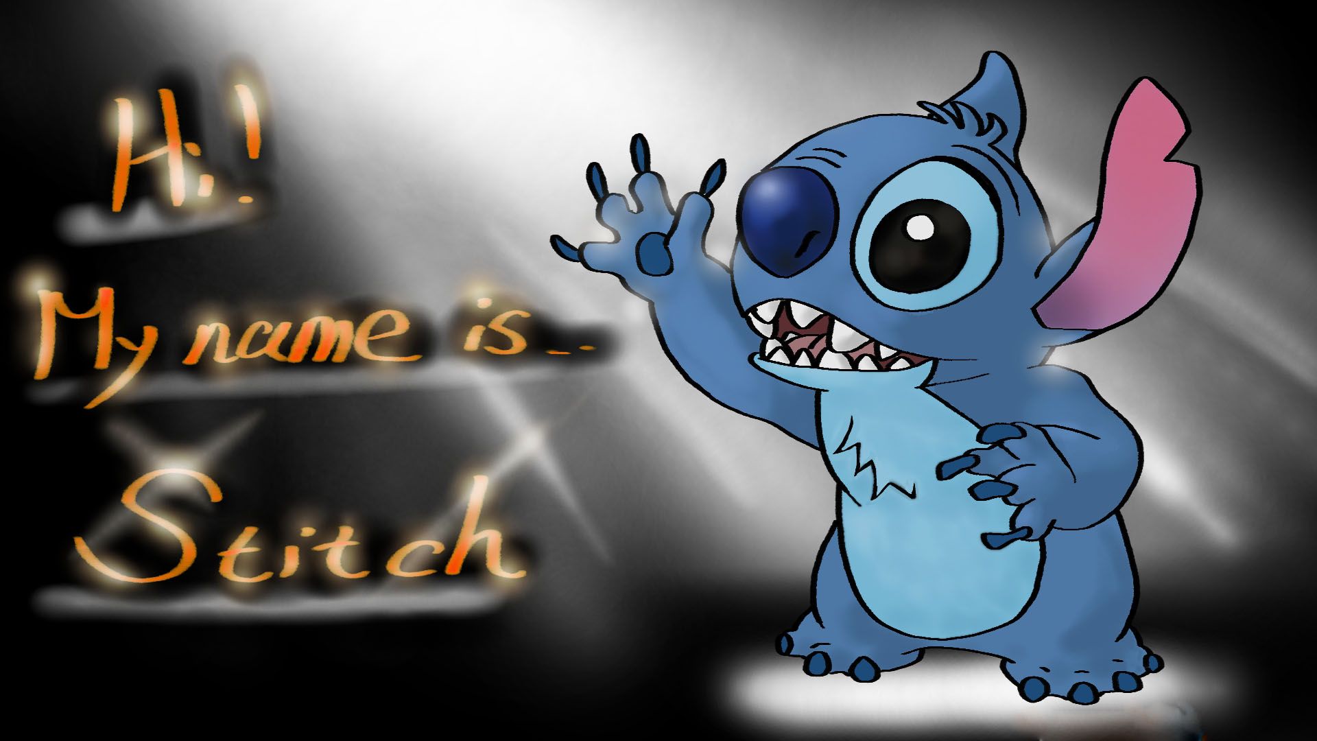 Ohana Stitch Drawing Wallpapers