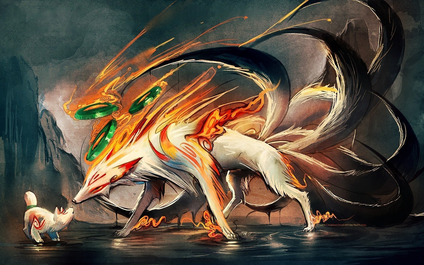 Okamiden Wallpapers