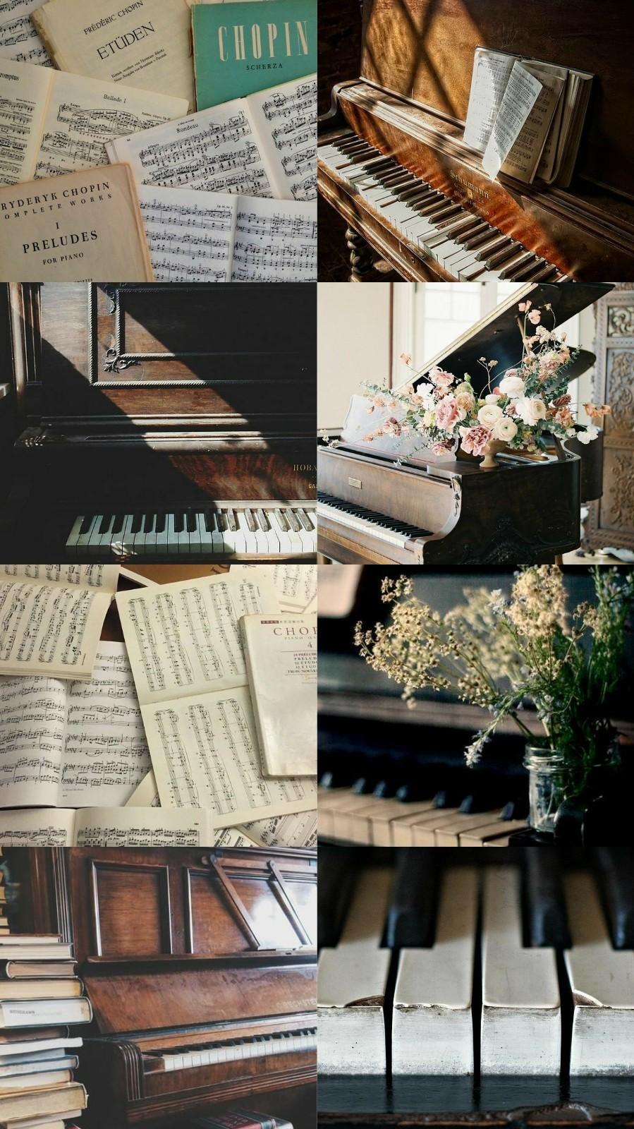 Old Piano Aesthetic Wallpapers