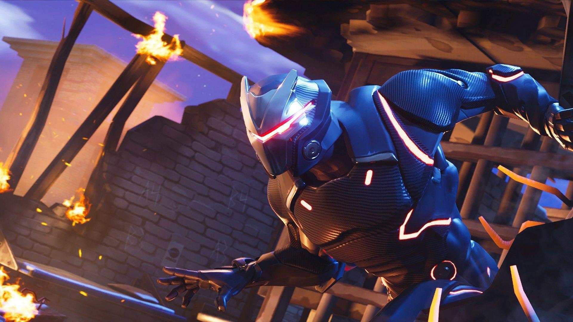 Omega Fortnite Skin Wallpapers