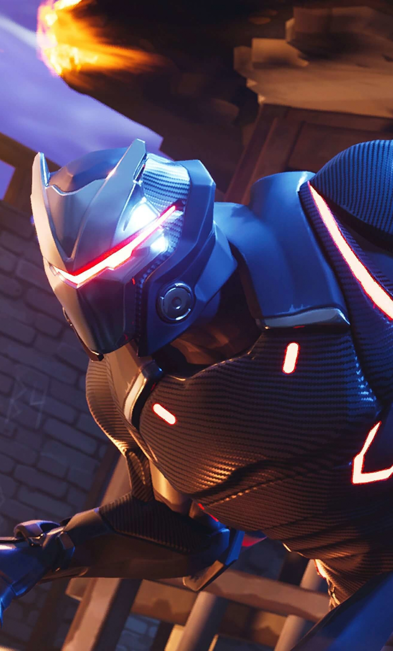 Omega Fortnite Skin Wallpapers