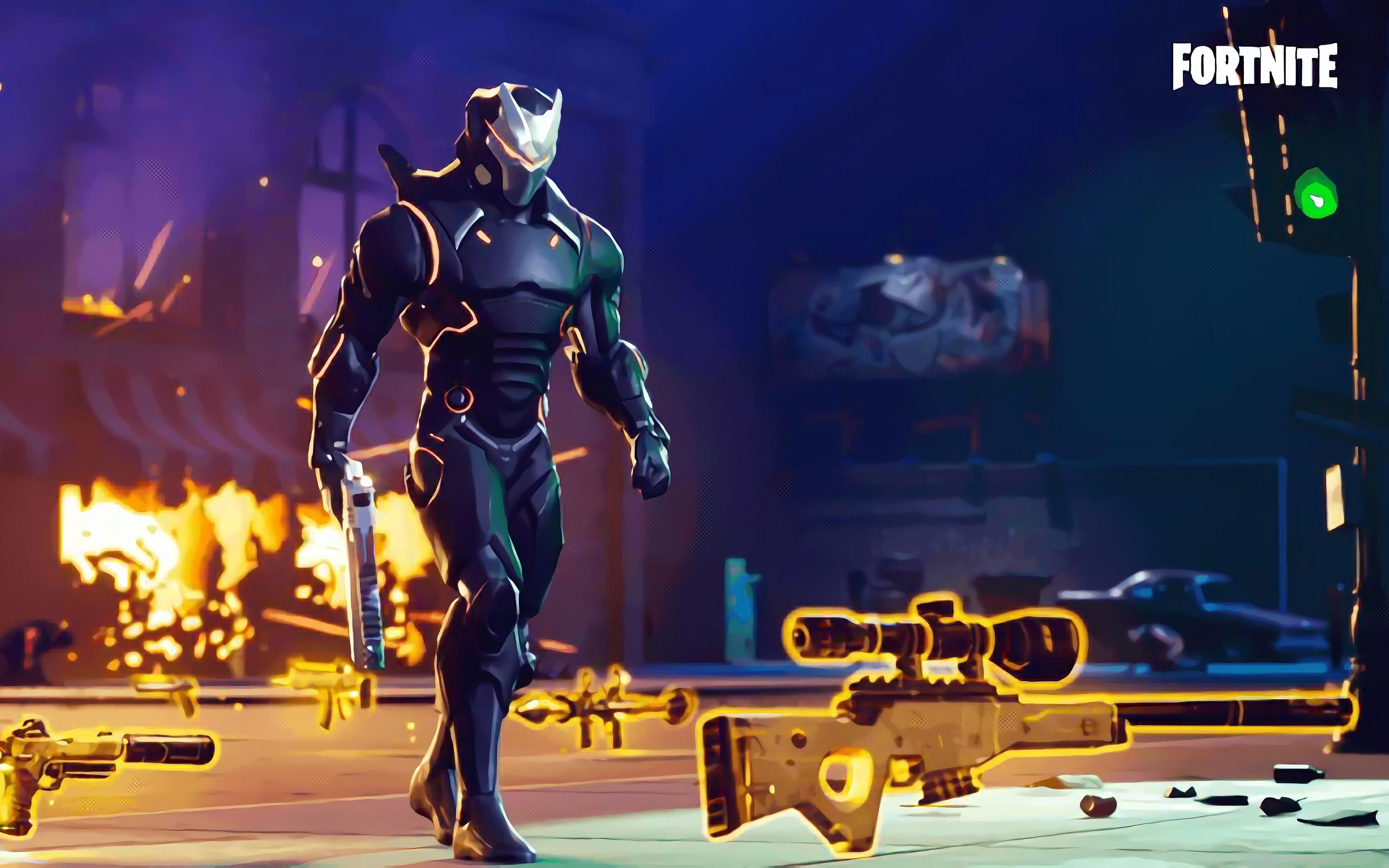 Omega Fortnite Skin Wallpapers