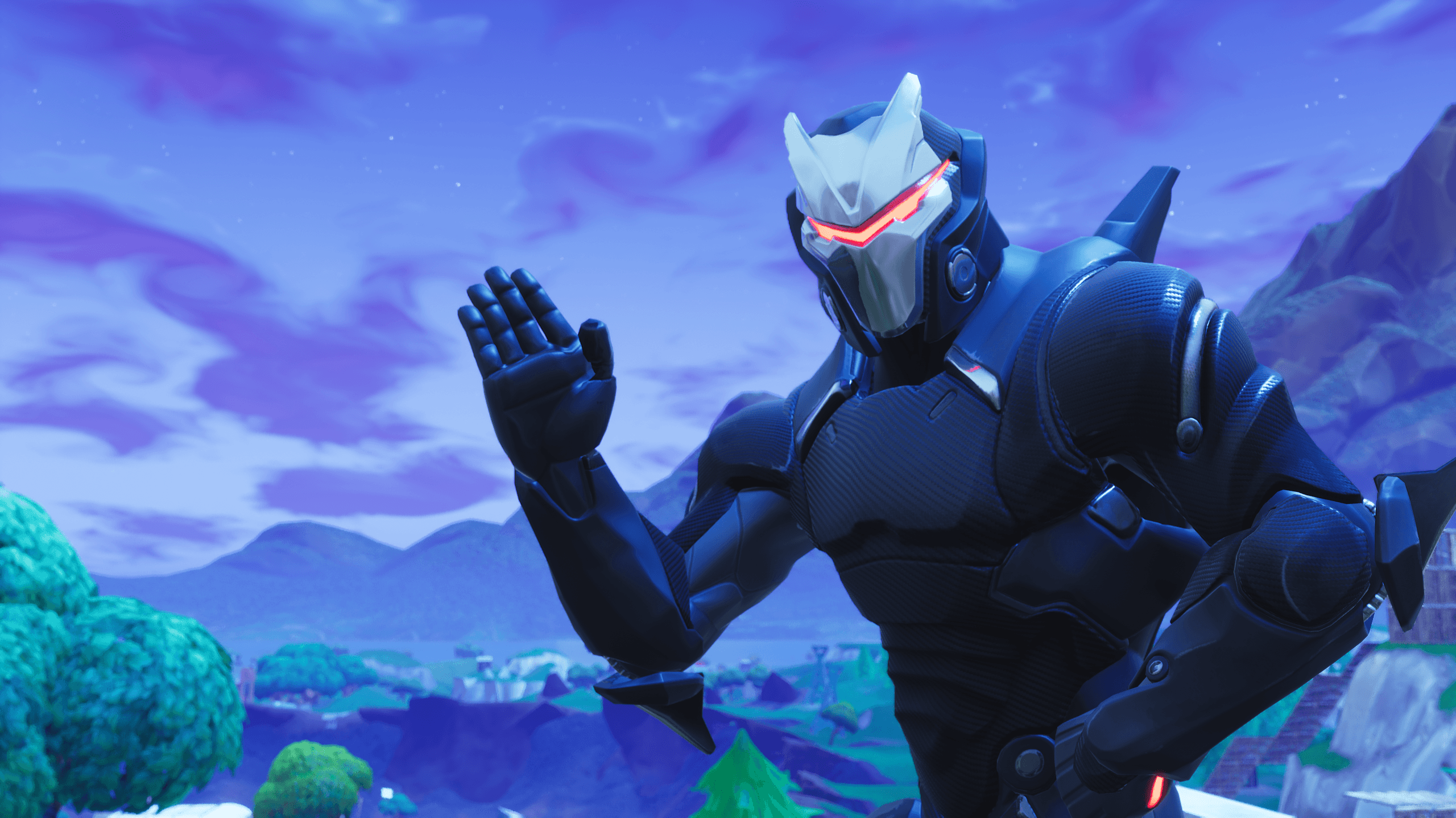 Omega Fortnite Skin Wallpapers