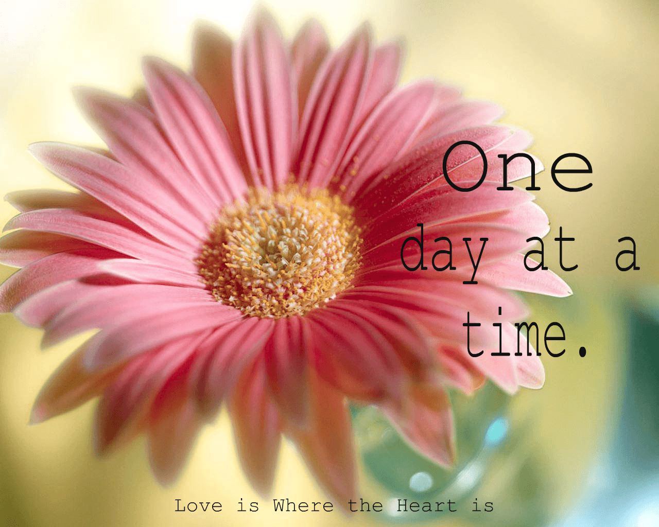 One Day At A Time Wallpapers