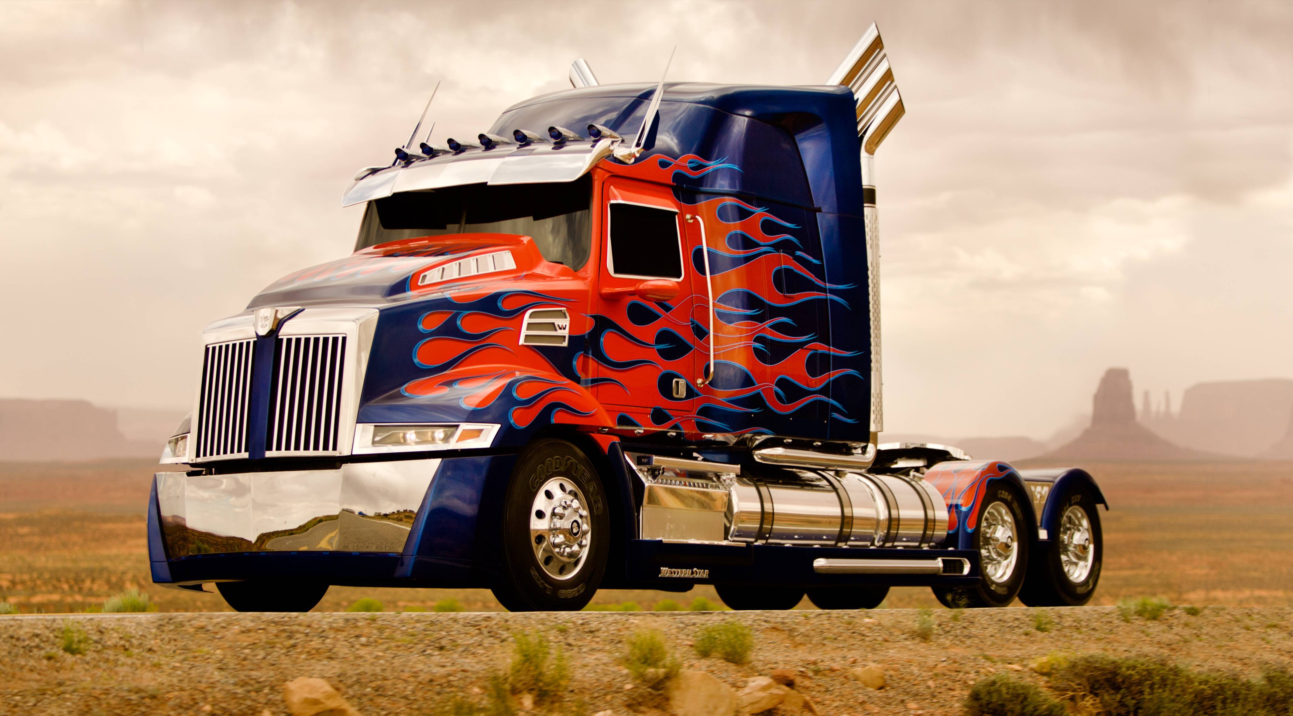 Optimus Prime Truck Wallpapers