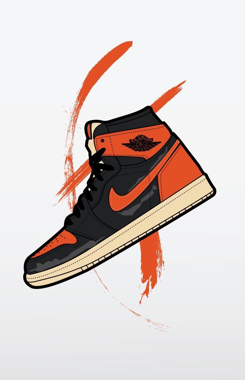 Orange Jordan Wallpapers