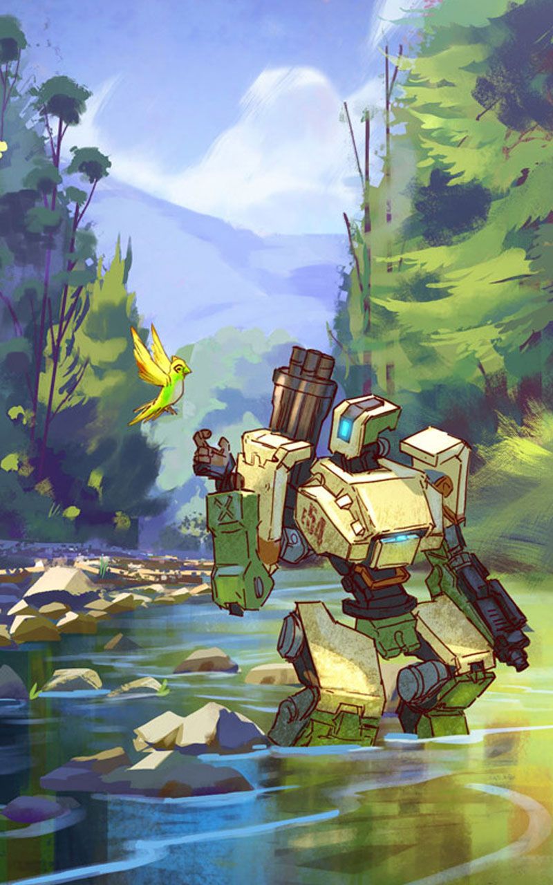 Overwatch Bastion Wallpapers