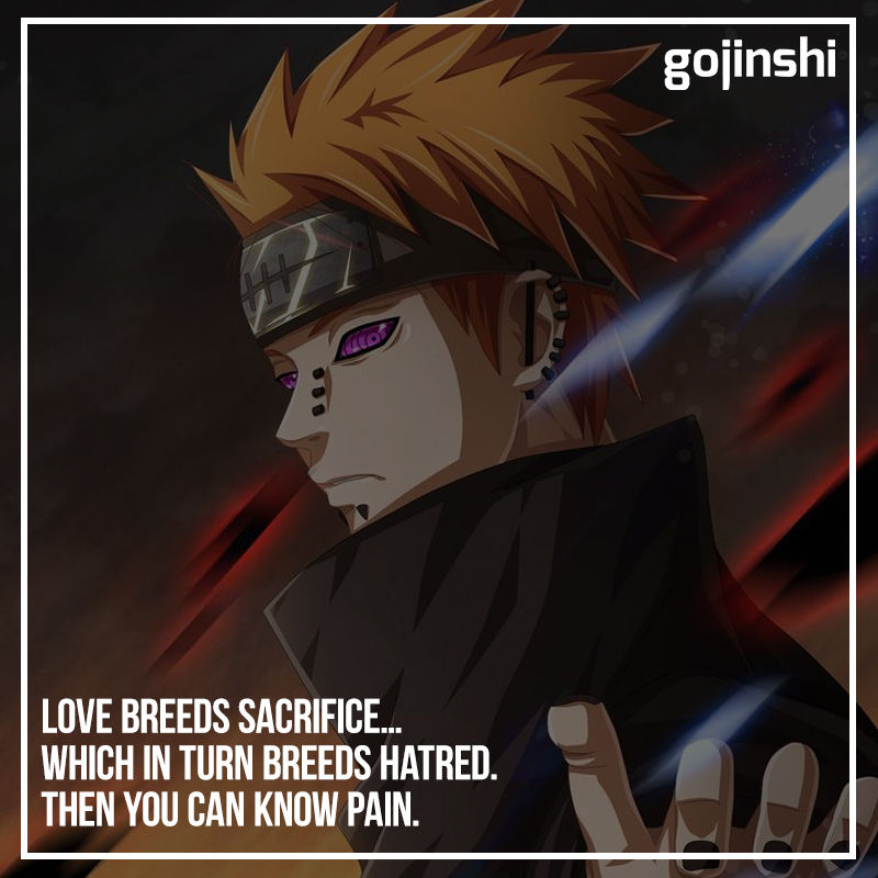 Pain Quotes Naruto Wallpapers