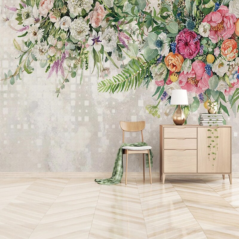 Painted Flower Wallpapers