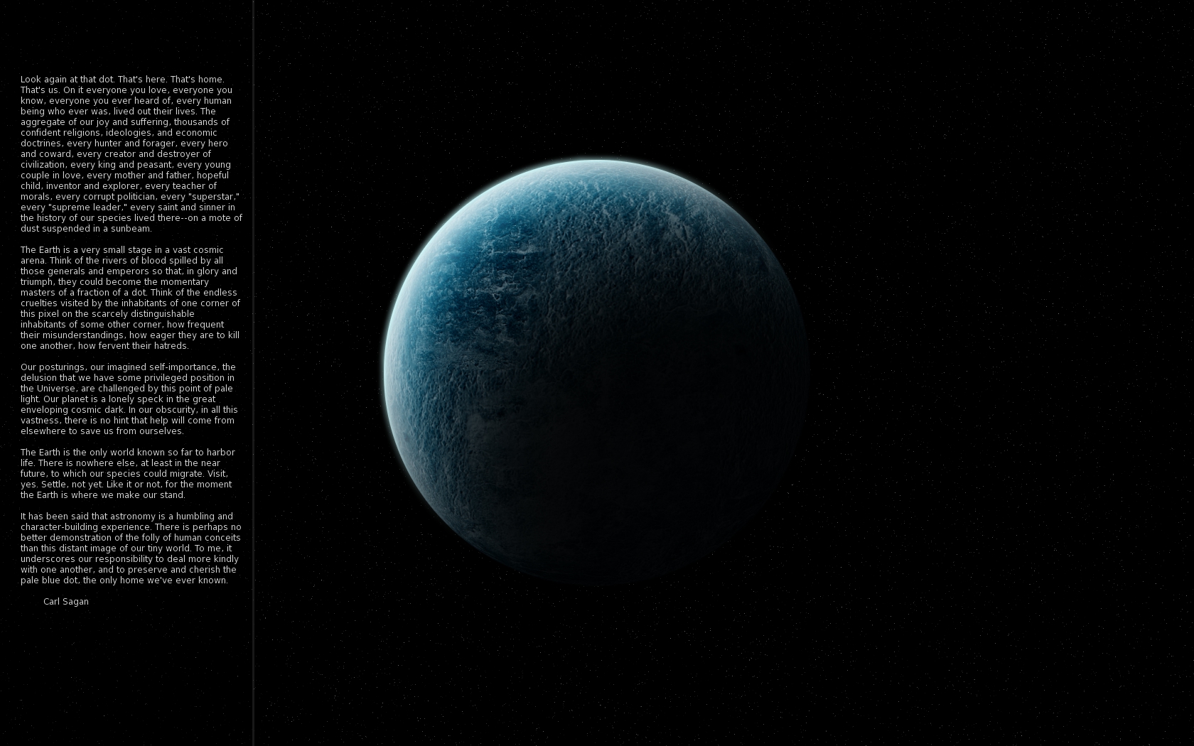 Pale Blue Dot Wallpapers