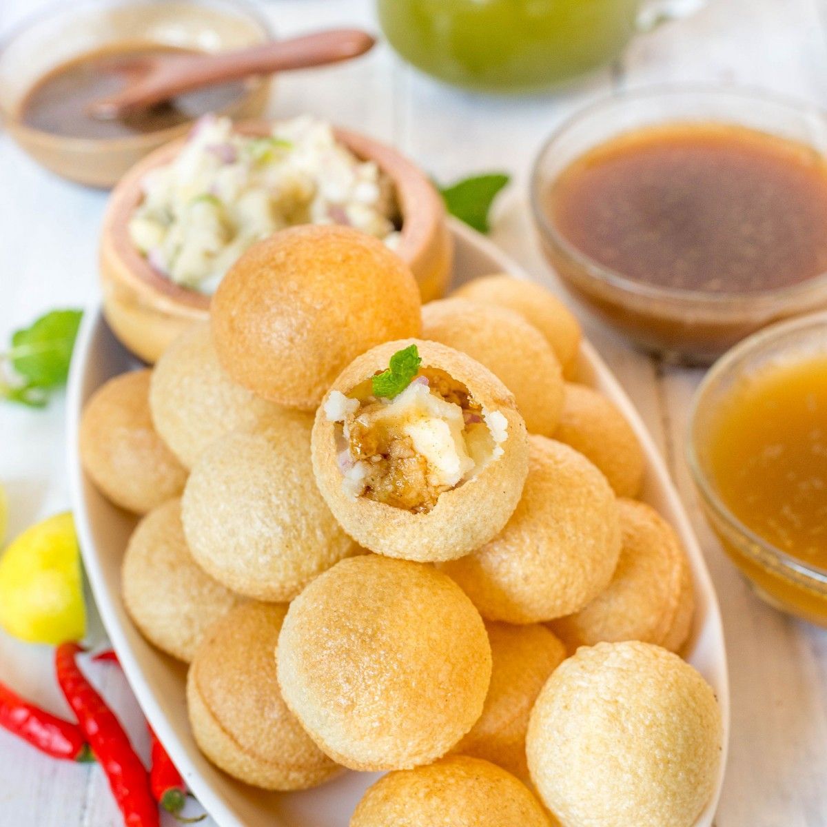 Pani Puri Images Wallpapers