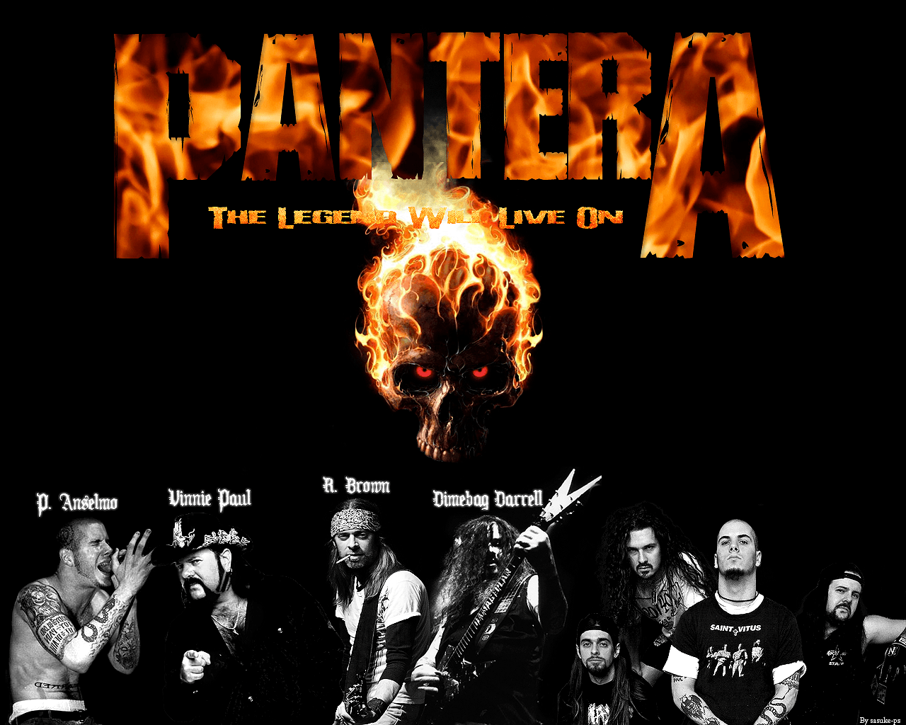 Pantera Wall Paper Wallpapers