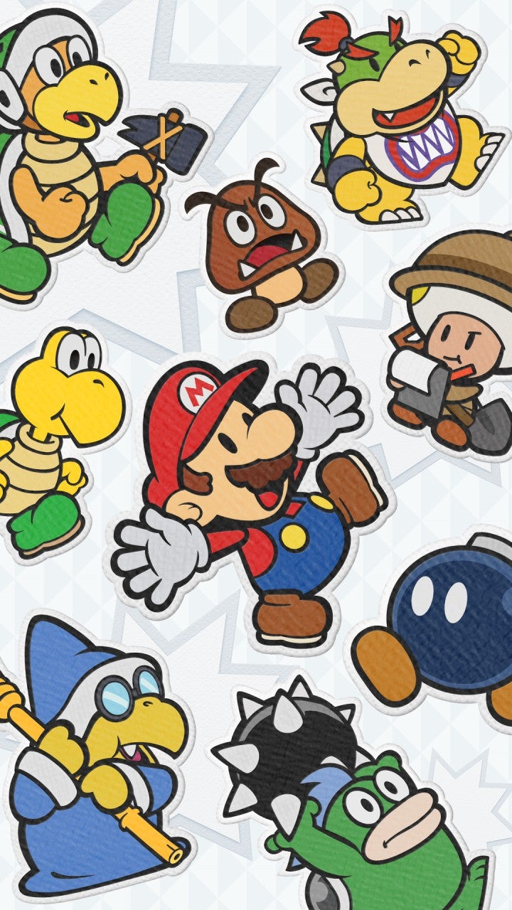 Paper Mario Phone Wallpapers