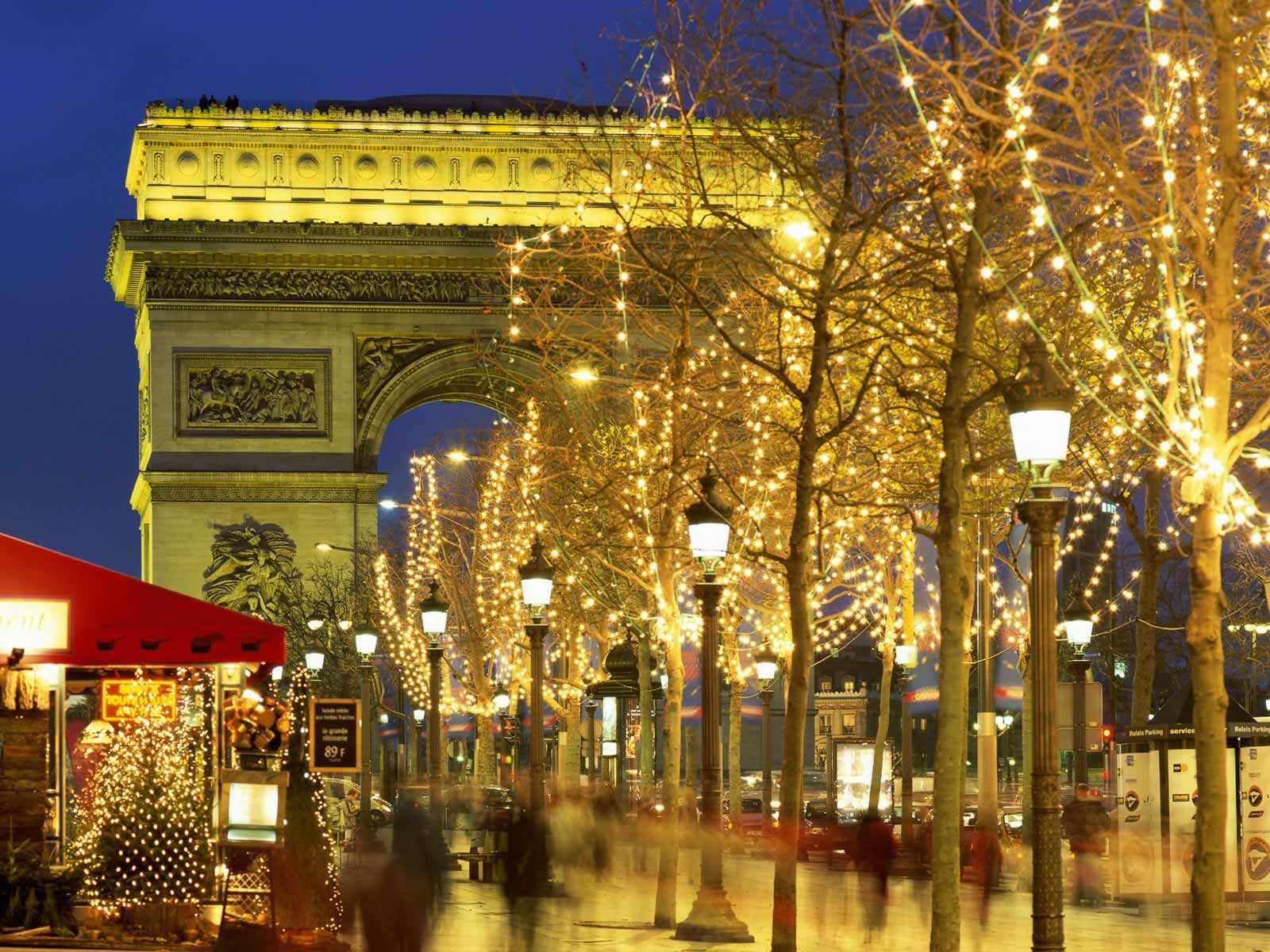 Paris Christmas Wallpapers