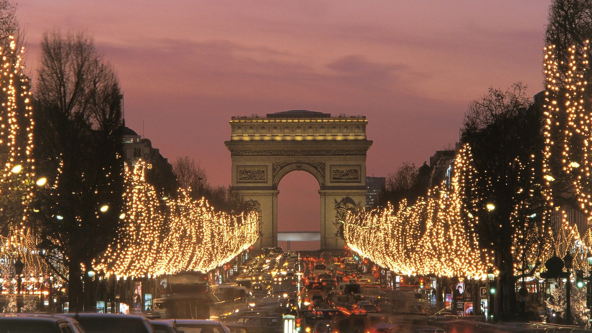 Paris Christmas Wallpapers