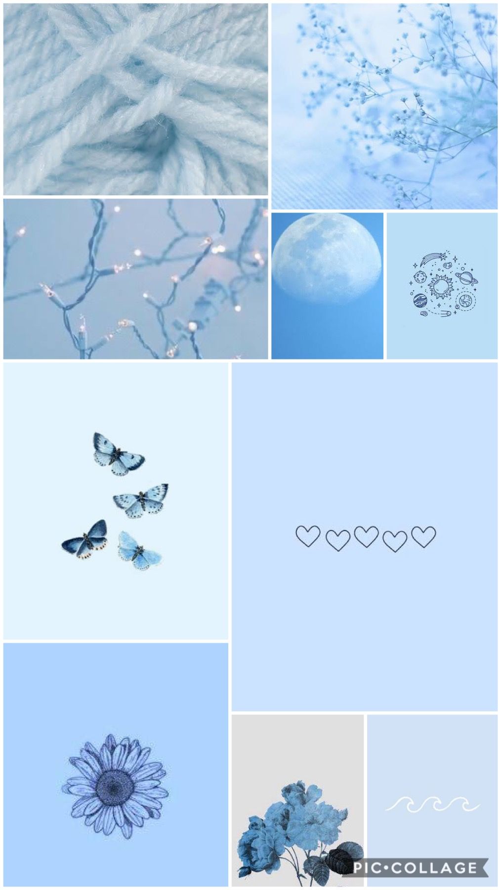 Pastel Blue Aesthetic Wallpapers