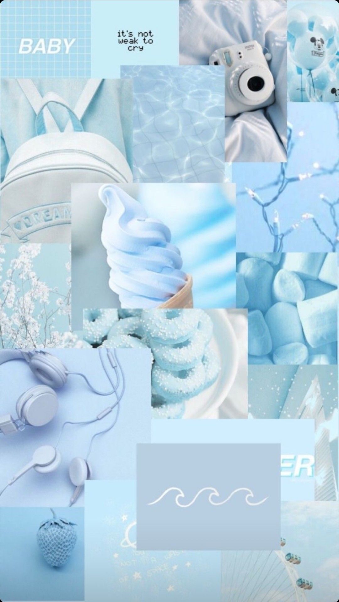 Pastel Blue Aesthetic Wallpapers