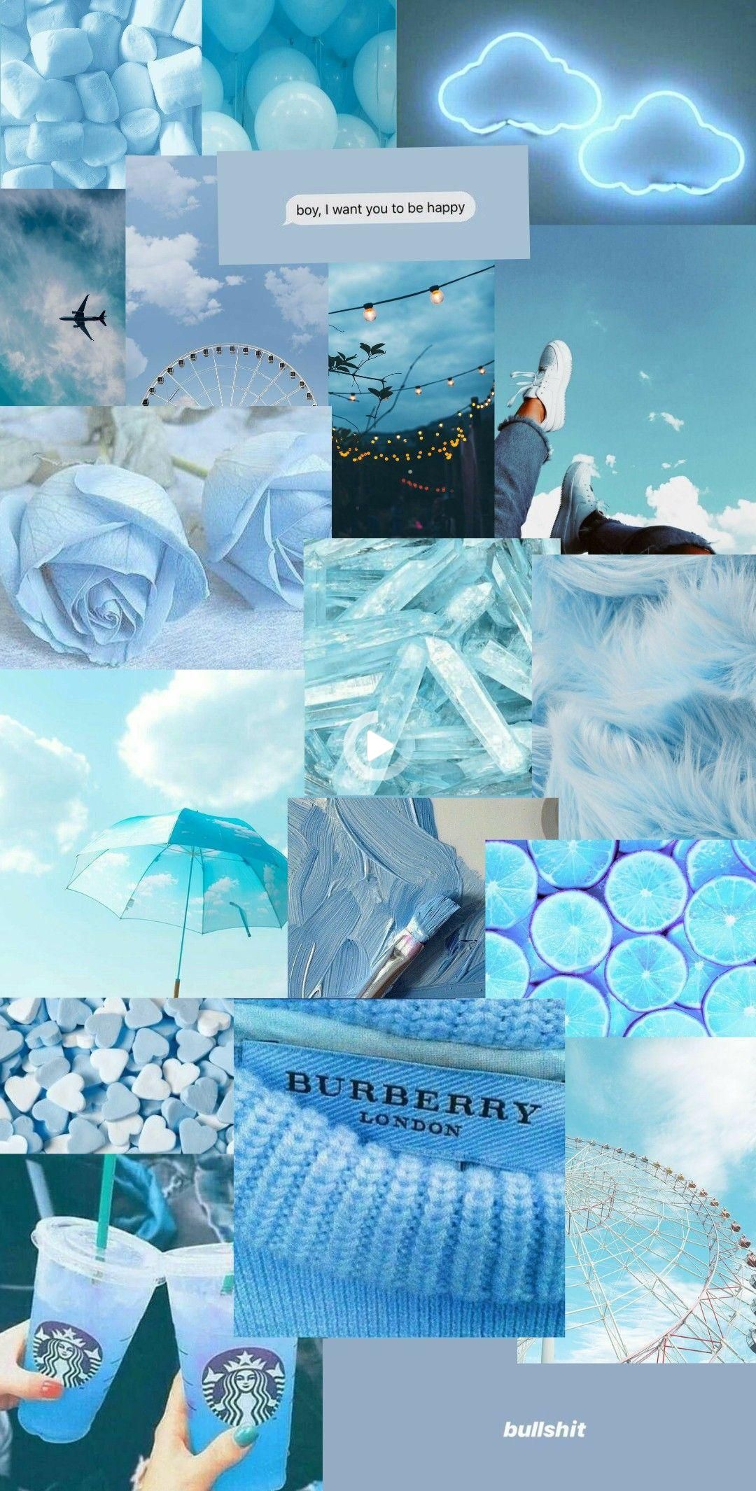 Pastel Blue Aesthetic Wallpapers