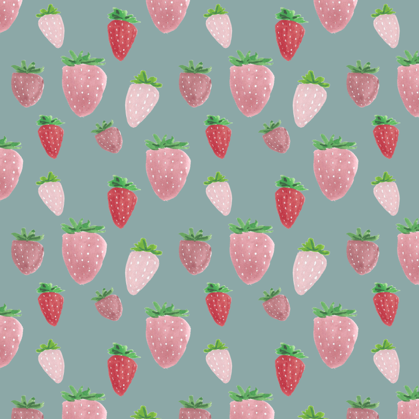 Pastel Cute Strawberry Wallpapers