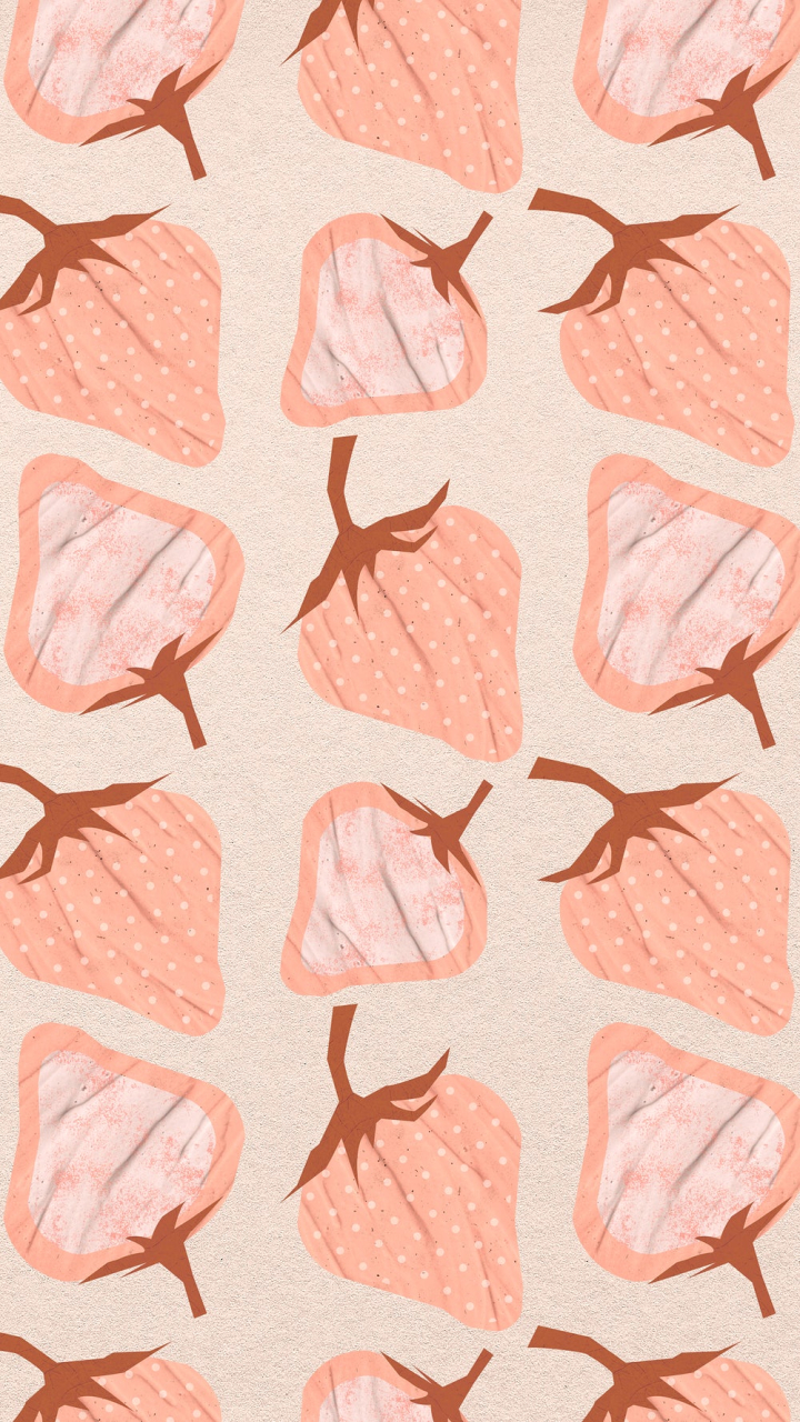 Pastel Cute Strawberry Wallpapers