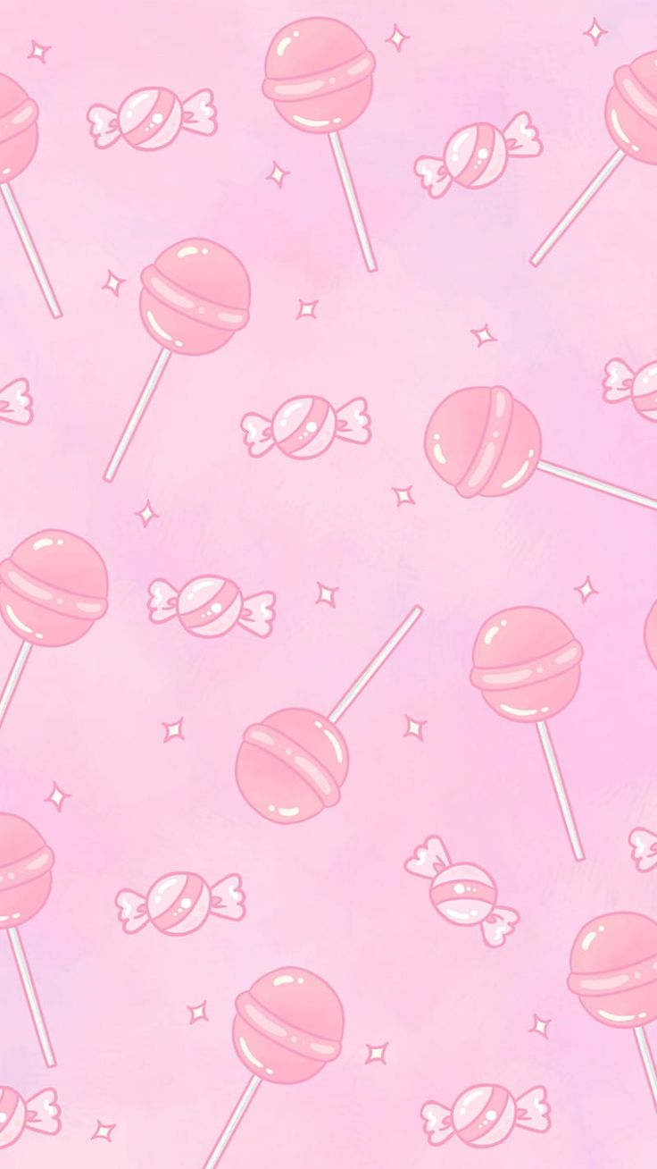 Pastel Pink Candy Wallpapers